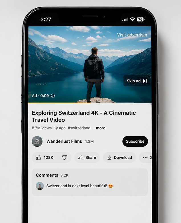 YouTube Ad Preview